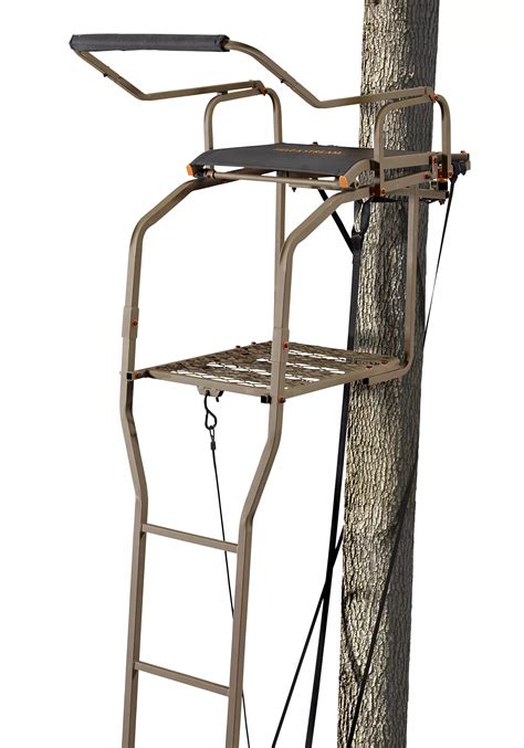 Field And Stream Tree Stands 5' Ladder Stand with Mesh Seat.  Field And Stream Tree Stands
